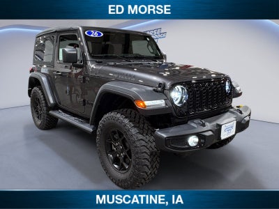 2026 Jeep Wrangler 2-Door Willys 4x4