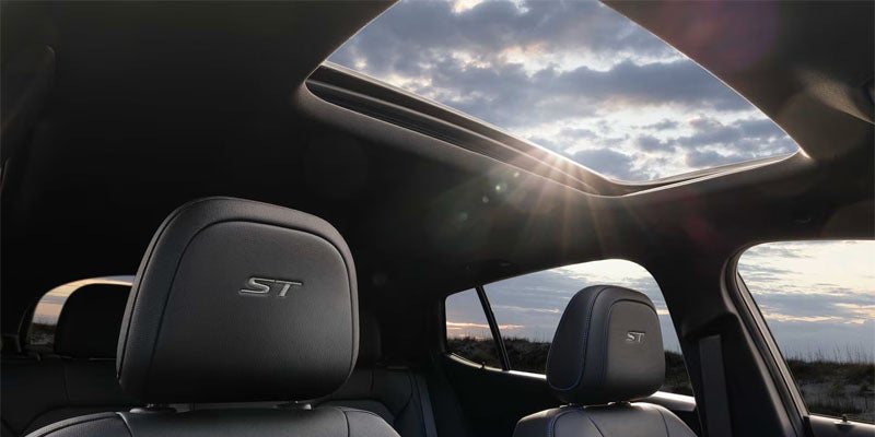 Buick Envista panoramic sunroof interior