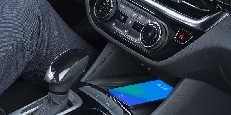 Buick Envista center console technology