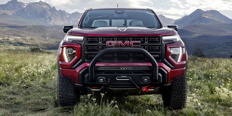 2026 GMC Canyon rugged front exterior look