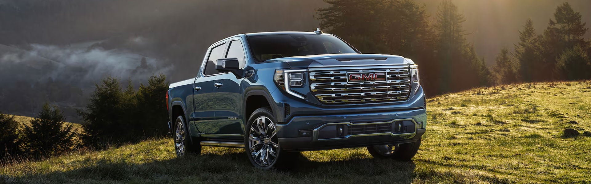 GMC Sierra 1500 exterior with chrome grille