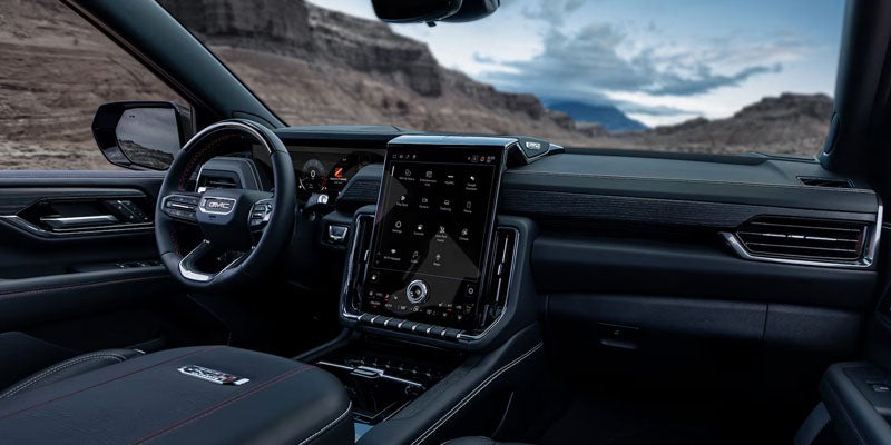 2026 GMC Yukon spacious interior design