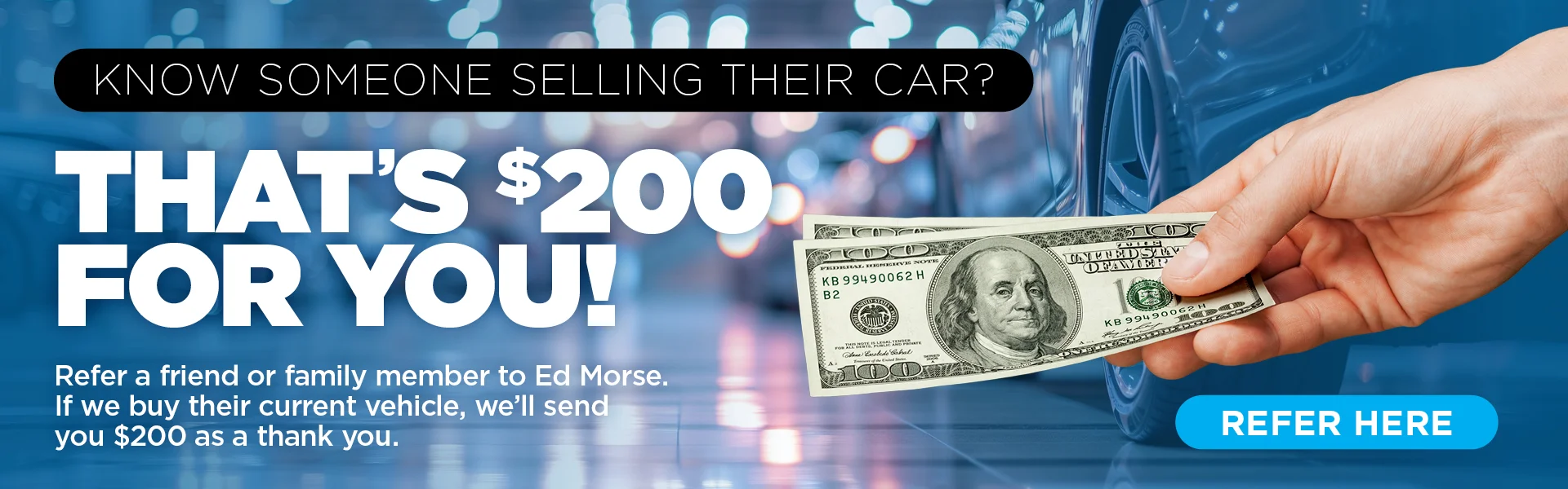 Trade Referral Program at Ed Morse Buick GMC Muscatine IA in MUSCATINE IA.